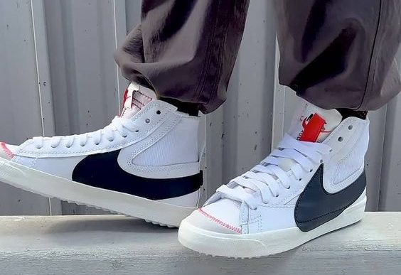 Кроссовки Nike Blazer Mid 77 Jumbo White Black