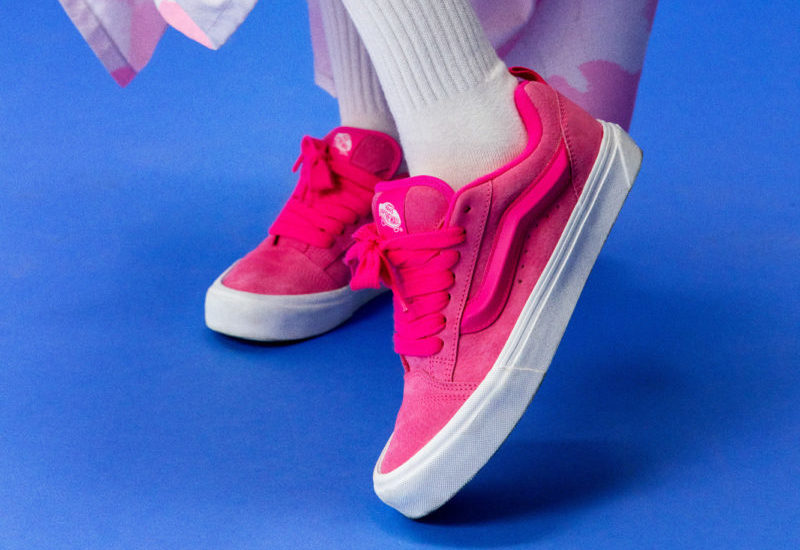 Кеды Vans Knu Skool Glo Pink