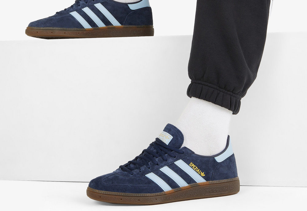 Кроссовки Adidas Handball Spezial Navy Gum