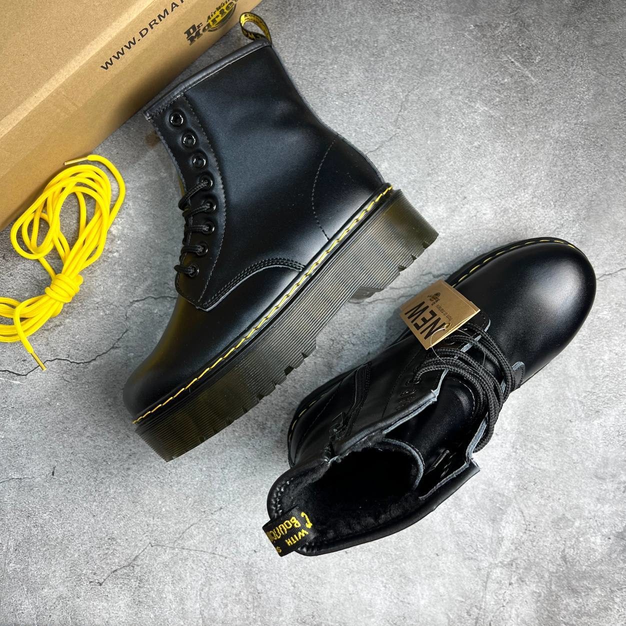 Зимние Ботинки Dr. Martens Jadon Platform Boots