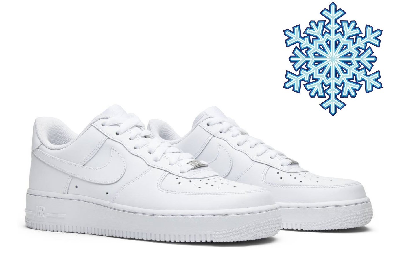 Зимние Кроссовки Nike Air Force 1 White