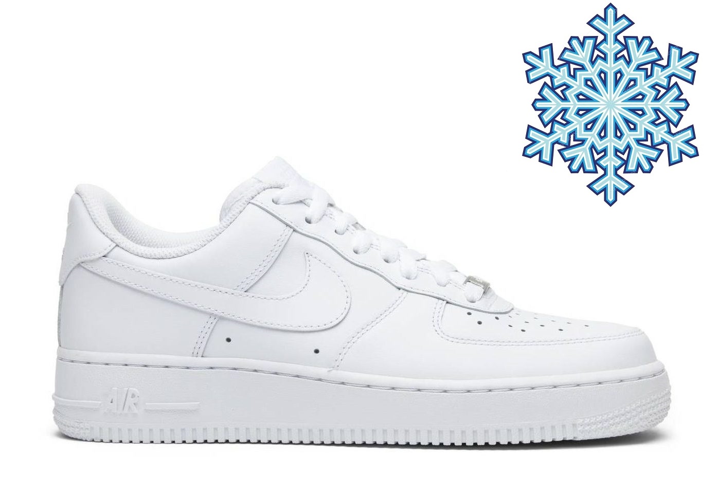 Зимние Кроссовки Nike Air Force 1 White