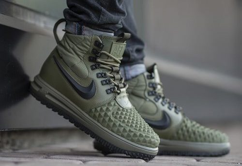 Зимние Кроссовки Nike Lunar Force 1 Duckboot Olive Green